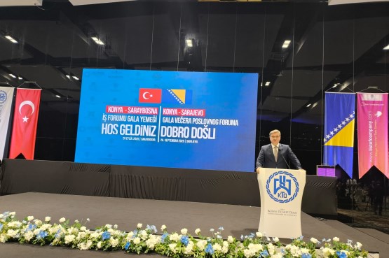 Zamjenik predsjedavajućeg Predstavničkog doma PSBiH dr. Denis Zvizdić prisustvovao radnoj večeri turskih privrednika iz regije Konya sa bh. privrednicima 